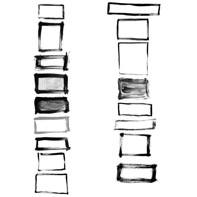 Grunge Frames Set 2