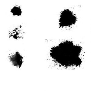 Splats Photoshop-Pinsel und Vektor